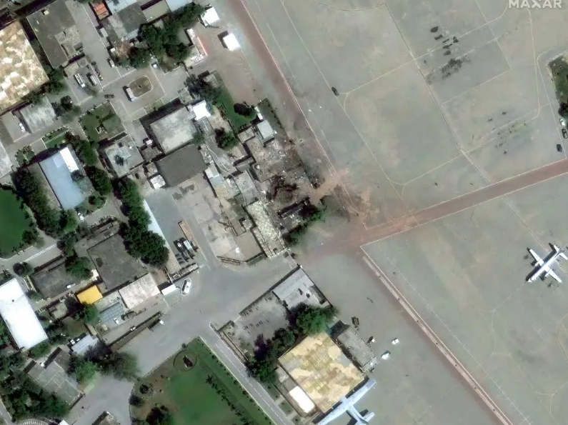 Noor Khan Airbase after IAF strikes